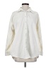 Zara Solid Ivory Long Sleeve Blouse Size S - photo 1
