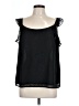 Merona 100% Polyester Black Sleeveless Blouse Size L - photo 1