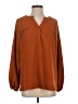 Jodifl 100% Polyester Brown Long Sleeve Blouse Size S - photo 1