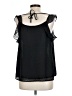 Merona 100% Polyester Black Sleeveless Blouse Size L - photo 2