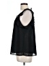 Merona 100% Polyester Black Sleeveless Blouse Size L - photo 5