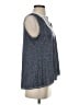 Max Studio Gray Sleeveless T-Shirt Size S - photo 4
