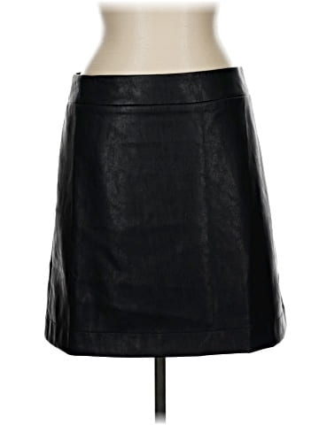 J.Crew Factory Store Faux Leather Skirt (view 1)