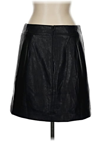 J.Crew Factory Store Faux Leather Skirt (view 2)
