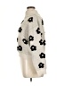 Bibi Polka Dots Silver Pullover Sweater Size XL - photo 5