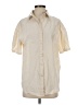 Unbranded Ivory Short Sleeve Blouse Size S - photo 1