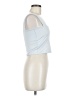 Unbranded Blue Sleeveless Top Size M - photo 4