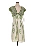Unbranded Paisley Green Cocktail Dress Size S - photo 1
