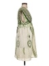 Unbranded Paisley Green Cocktail Dress Size S - photo 4