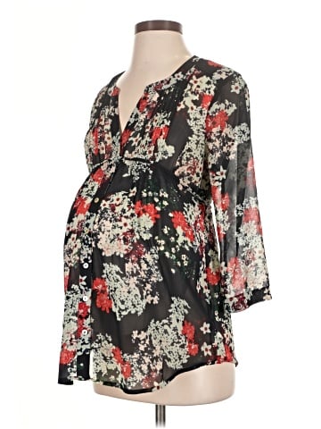 A Pea in the Pod 3/4 Sleeve Blouse (view 1)