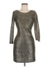 & Other Stories Metallic Silver Cocktail Dress Size 6 - photo 1
