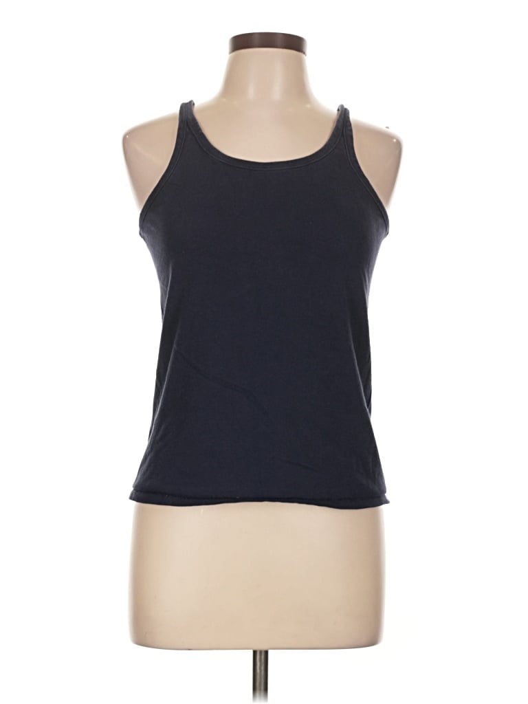 Pre-owned Jcrew Tank Top Black Halter Neckline Tops