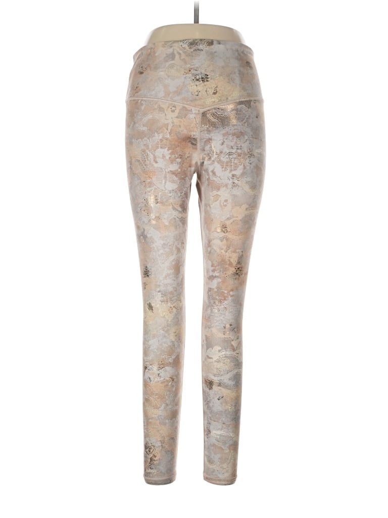 Pre-owned Athleta Leggings In Gold