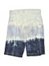 Justice Tie-dye Blue Board Shorts Size 7 - 8 - photo 2