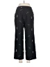 Sag Harbor 100% Polyester Hearts Black Casual Pants Size 8 - photo 2