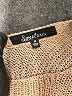 Sweet Rain 100% Polyester Tan Sweater Vest Size M - photo 6