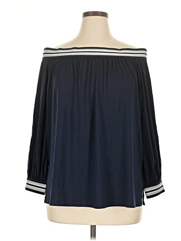 DG^2 by Diane Gilman 3/4 Sleeve Blouse (view 1)