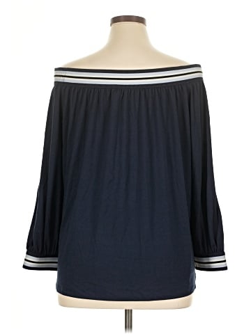 DG^2 by Diane Gilman 3/4 Sleeve Blouse (view 2)