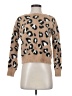 Express Animal Print Tan Pullover Sweater Size XS - photo 1