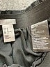 H&M 100% Polyester Solid Black Formal Skirt Size 10 - photo 4