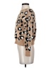 Express Animal Print Tan Pullover Sweater Size XS - photo 5