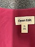 Open Edit 100% Polyester Burgundy Long Sleeve Blouse Size XL - photo 7