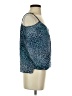Gigi Parker 100% Polyester Teal Sleeveless Blouse Size S - photo 4