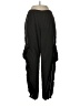 Shein 100% Polyester Black Track Pants Size M - photo 1