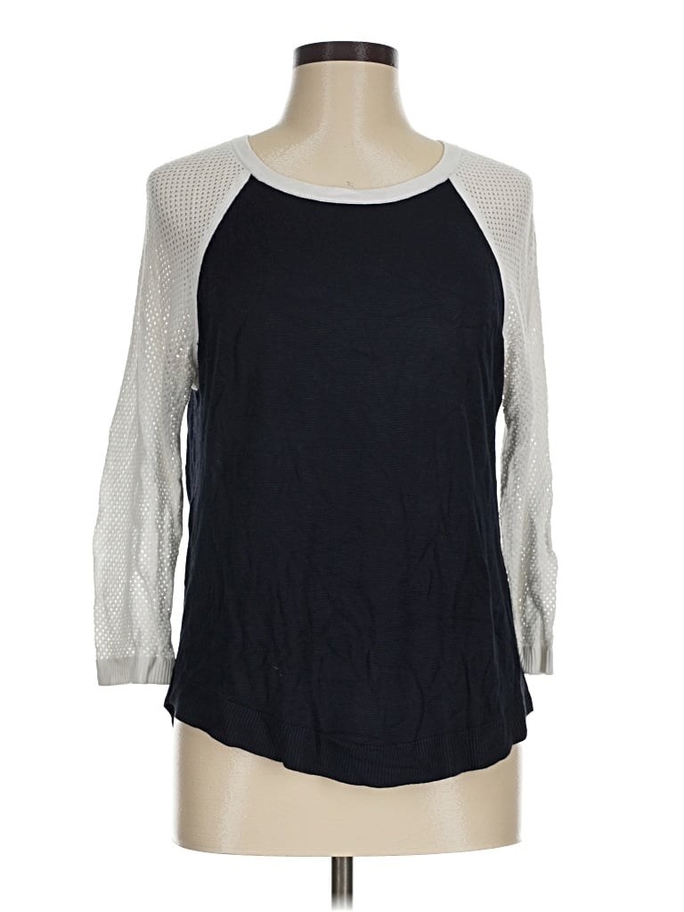 Pre-owned Rag & Bone 3/4 Sleeve Top In Teal