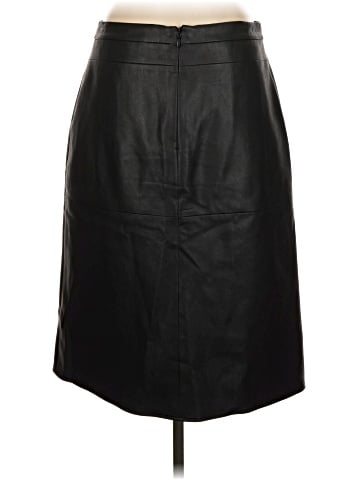 BCBGMAXAZRIA Faux Leather Skirt (view 2)