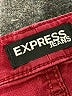 Express Jeans Burgundy Casual Pants Size 0 - photo 7