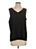 Ann Taylor Factory 100% Polyester Black Sleeveless Top Size M - photo 1