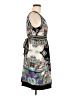 ICE 100% Polyester Paisley Black Cocktail Dress Size 6 - photo 4