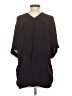 Vince. Black Short Sleeve Blouse Size S - photo 2