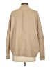 Maeve Solid Tan Turtleneck Sweater Size S - photo 2