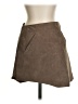 Blank NYC 100% Polyester Solid Brown Casual Skirt Size 24 waist - photo 1