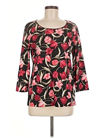 Karen Scott 3/4 Sleeve Blouse (view 1)