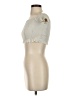 Topshop Ivory Short Sleeve Top Size 4 - photo 5