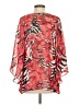 Susan Graver Red 3/4 Sleeve Blouse Size S - photo 2