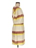 Pim + Larkin 100% Polyester Stripes Yellow Casual Dress Size M - photo 4