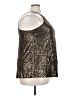 Torrid Gold Sleeveless Blouse Size 3X Plus (3) - photo 4
