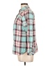 Talbots 100% Cotton Plaid Teal Long Sleeve Button-Down Shirt Size L (petite) - photo 5