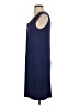 Spense Solid Blue Casual Dress Size M - photo 5