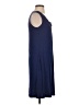 Spense Solid Blue Casual Dress Size M - photo 4