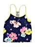 Old Navy Floral Blue One Piece Swimsuit Size L (kids) - photo 2