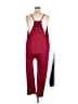 Unbranded Solid Burgundy Jumpsuit Size Med - photo 2