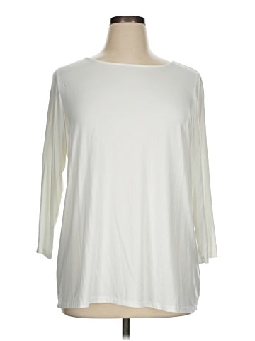 Susan Graver 3/4 Sleeve T-Shirt (view 1)