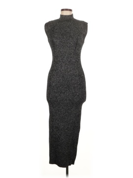 sachin and babi light blue dress Grey Dress Long Sleeve Cut Out Details Bodycon Rib main image 1
