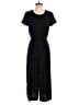 Unbranded 100% Polyester Solid Black Jumpsuit Size 4 - photo 1