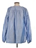 CO Blue Long Sleeve Blouse Size M - photo 2